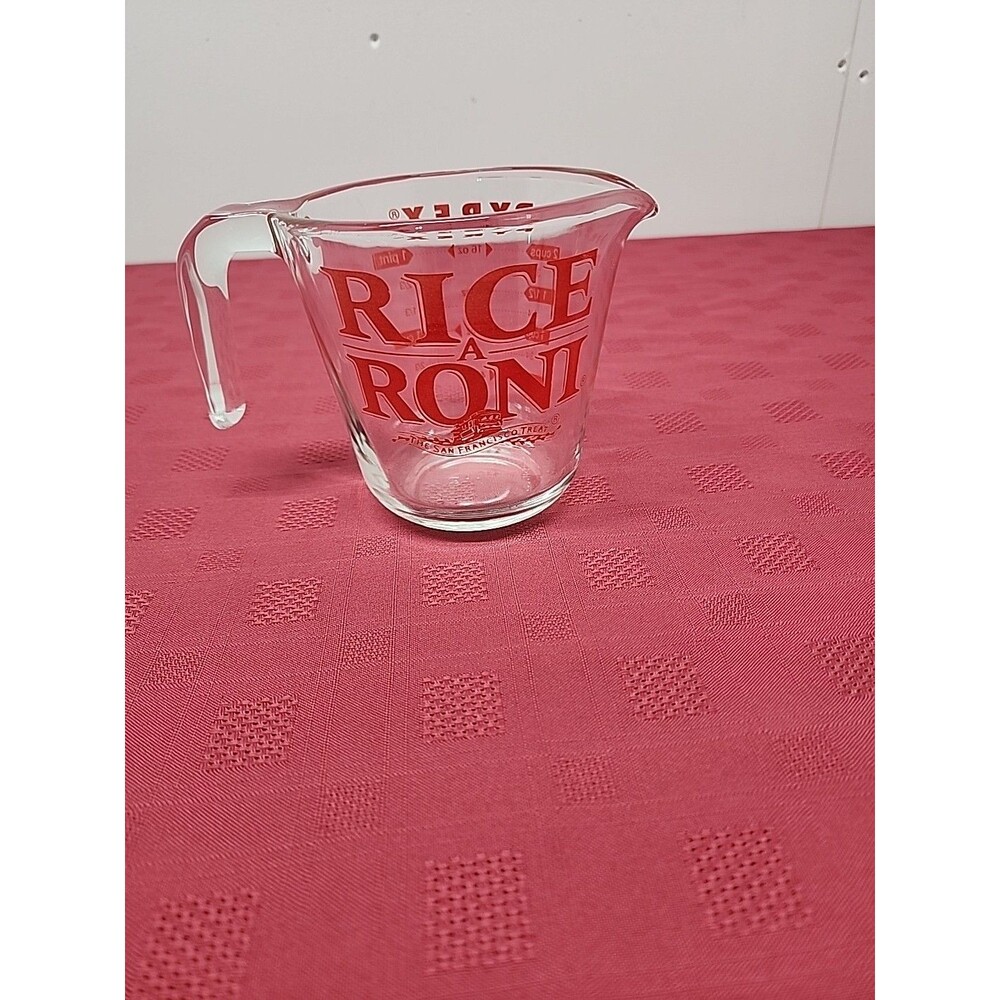 Vintage Pyrex Rice-A-Roni Measuring Cup 1998 New  Made In The USA